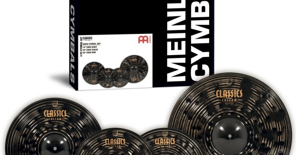 MEINL Cymbals Classics Custom Dark Cymbal Set 14/16/20 CCD141620